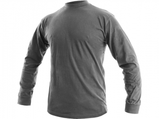 Pánske tričko s dlhým rukávom CXS PETR - zinkové