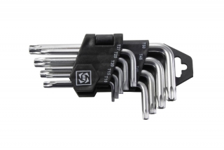 Sada zástrčných kľúčov Strend Pro HK0042, T10-T50, Torx (9 ks)
